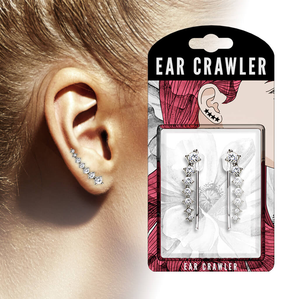 Ear crawler 7 cyrkonii - Image 3