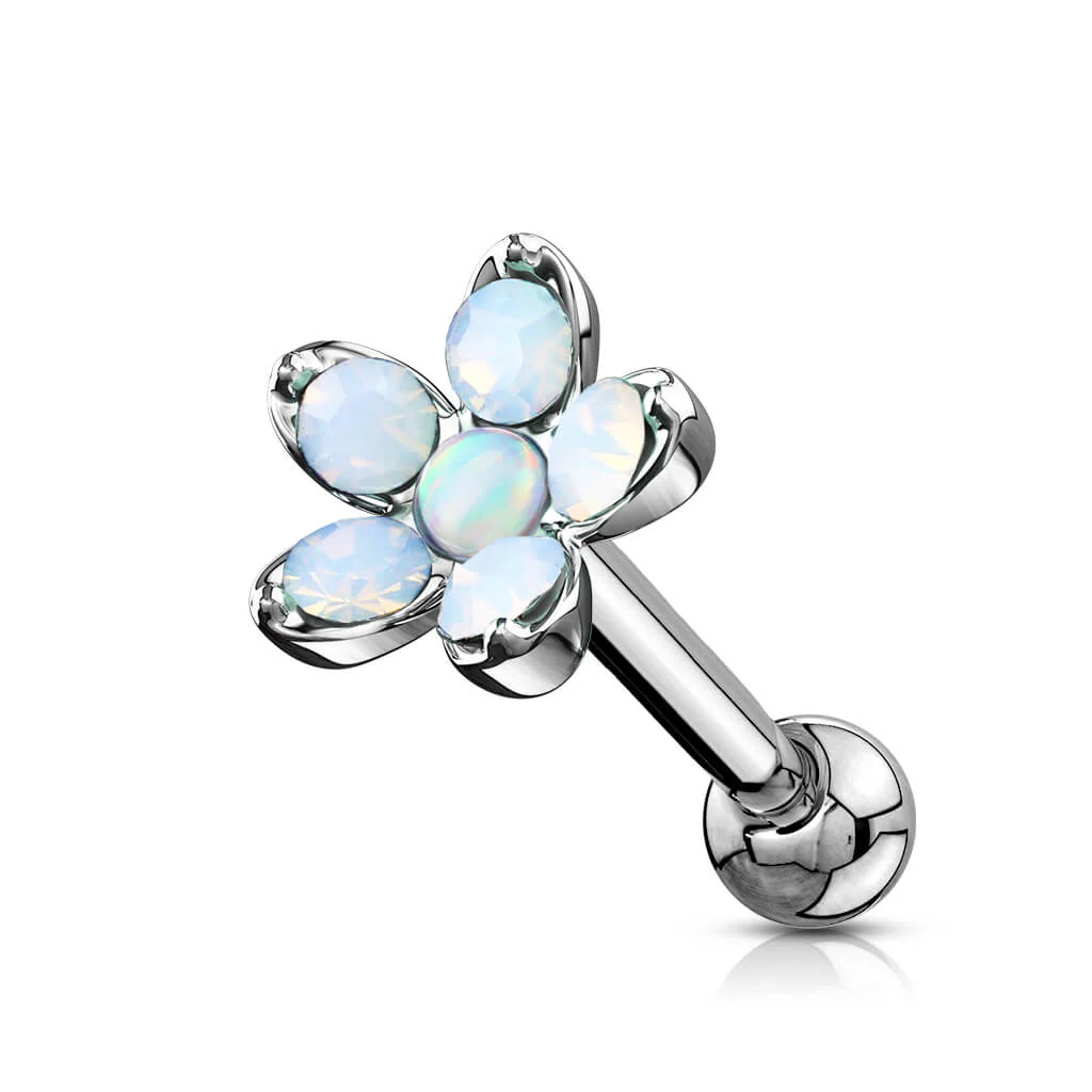 Sztanga kwiatek opal srebrny - Image 6