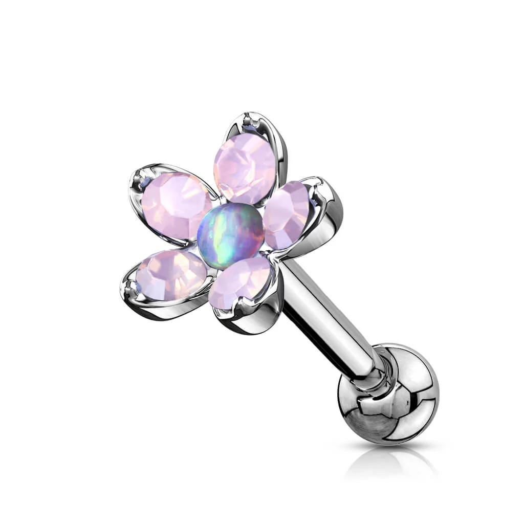 Sztanga kwiatek opal srebrny - Image 7