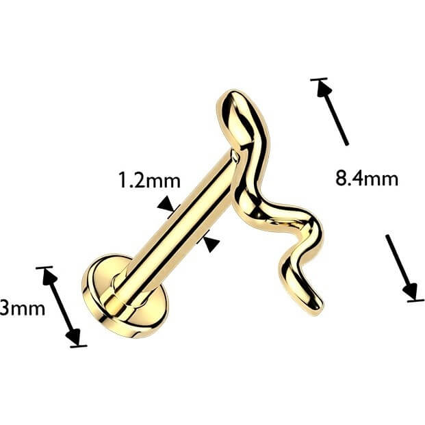 Labret pełzający wąż gwint wewnętrzny - Image 4