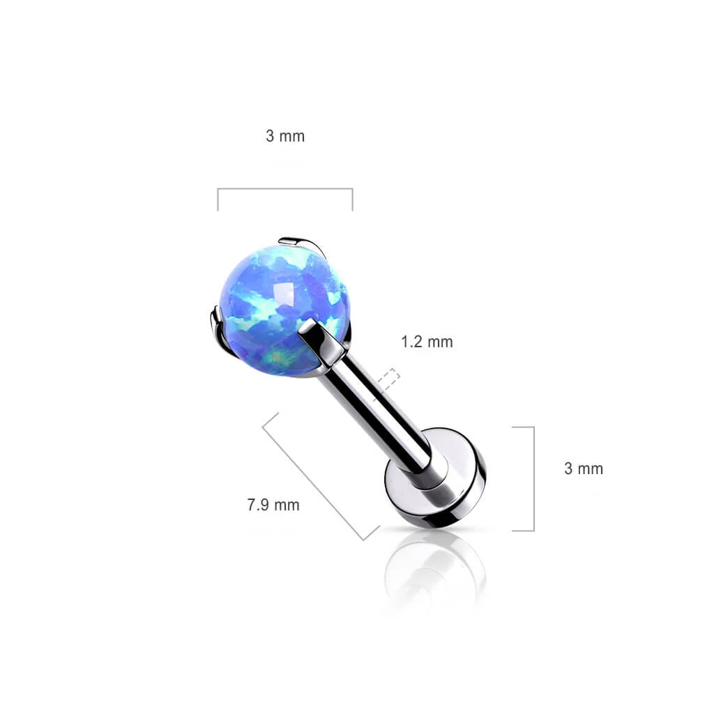 Labret opal gwint wewnętrzny - Image 11