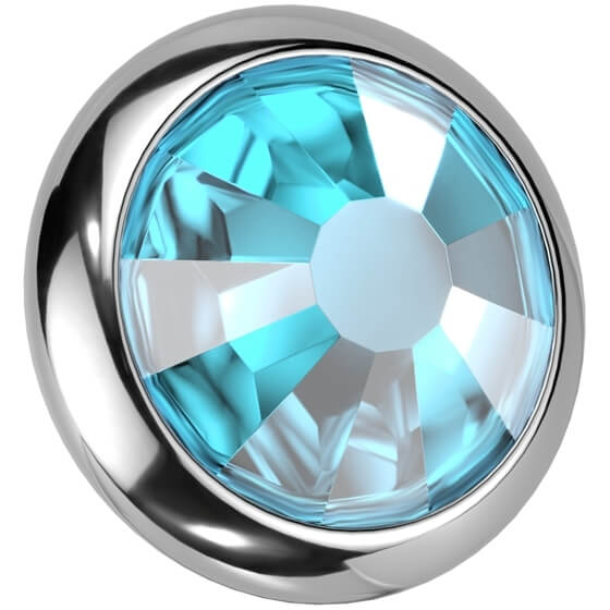 Tytan nakrętka nakrętka cyrkonia w oprawie bezel gwint wewnętrzny - Image 8