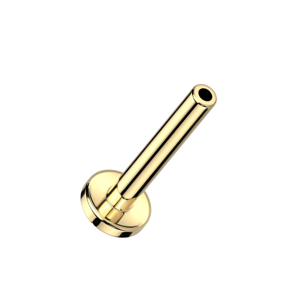 Pręcik labret z płaską podstawą 3mm push-in - Image 3