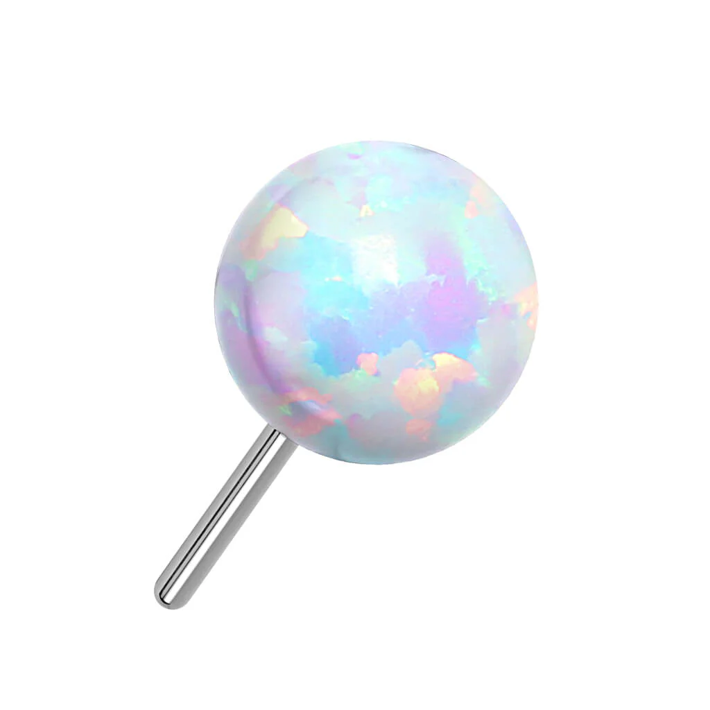 Tytan nakrętka kulka opal push-in - Image 3