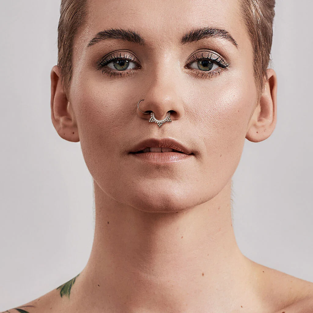 Kółko cyrkonie kulki clicker - Image 3