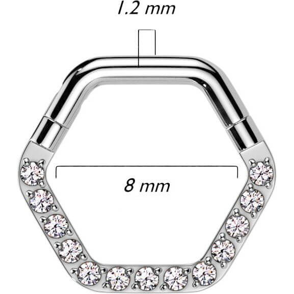 Kółko cyrkonie clicker - Image 4