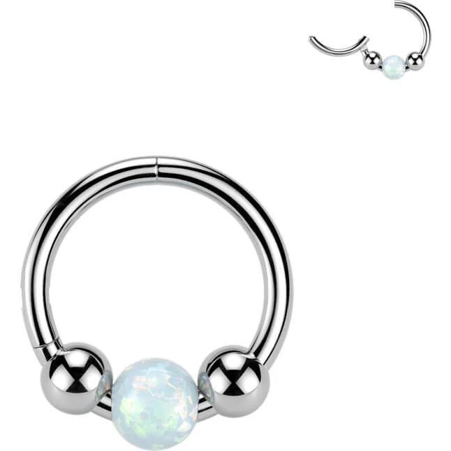 Kółko 3 kuleczki opal clicker - Image 4