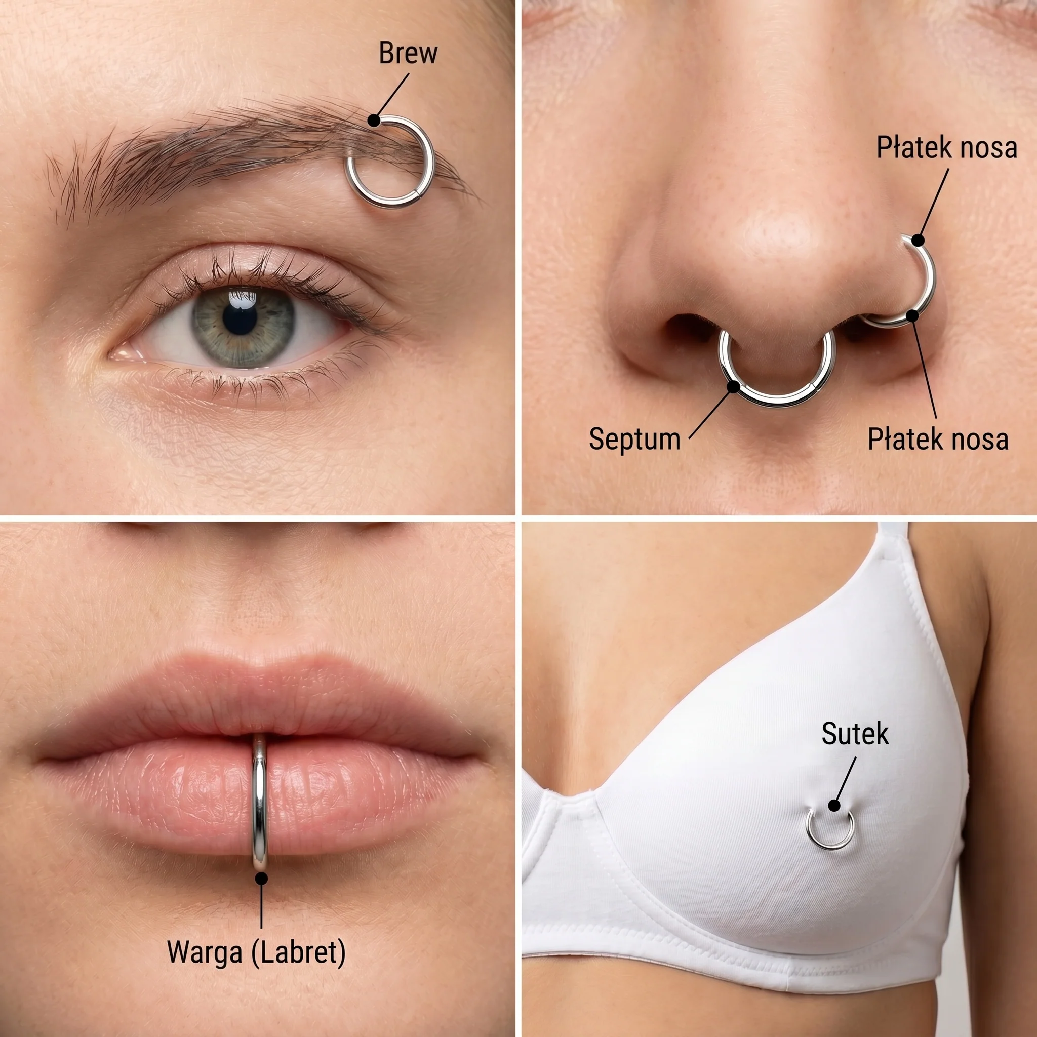Kółko srebrny clicker - Image 3