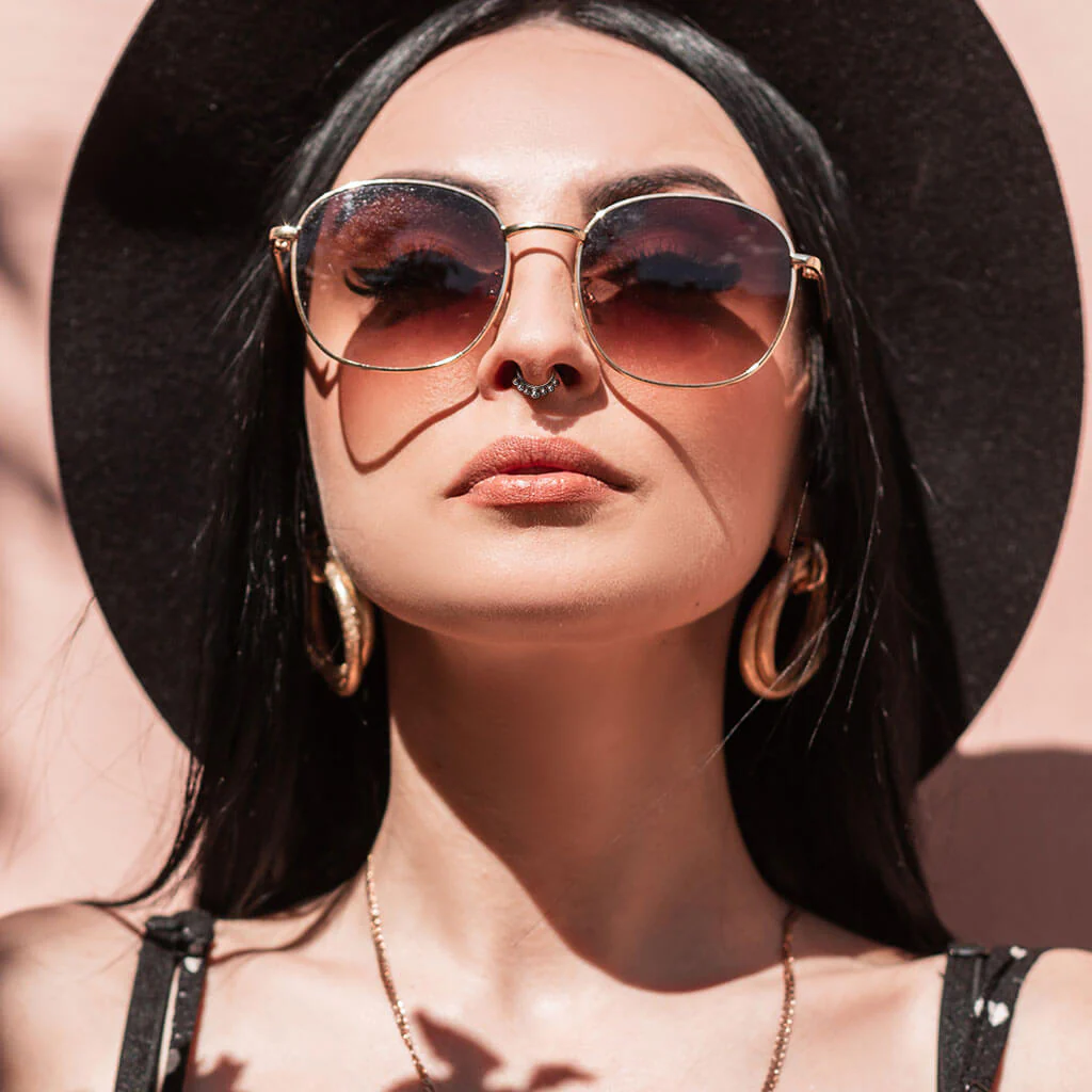 Tytan kółko z koralikami clicker - Image 2
