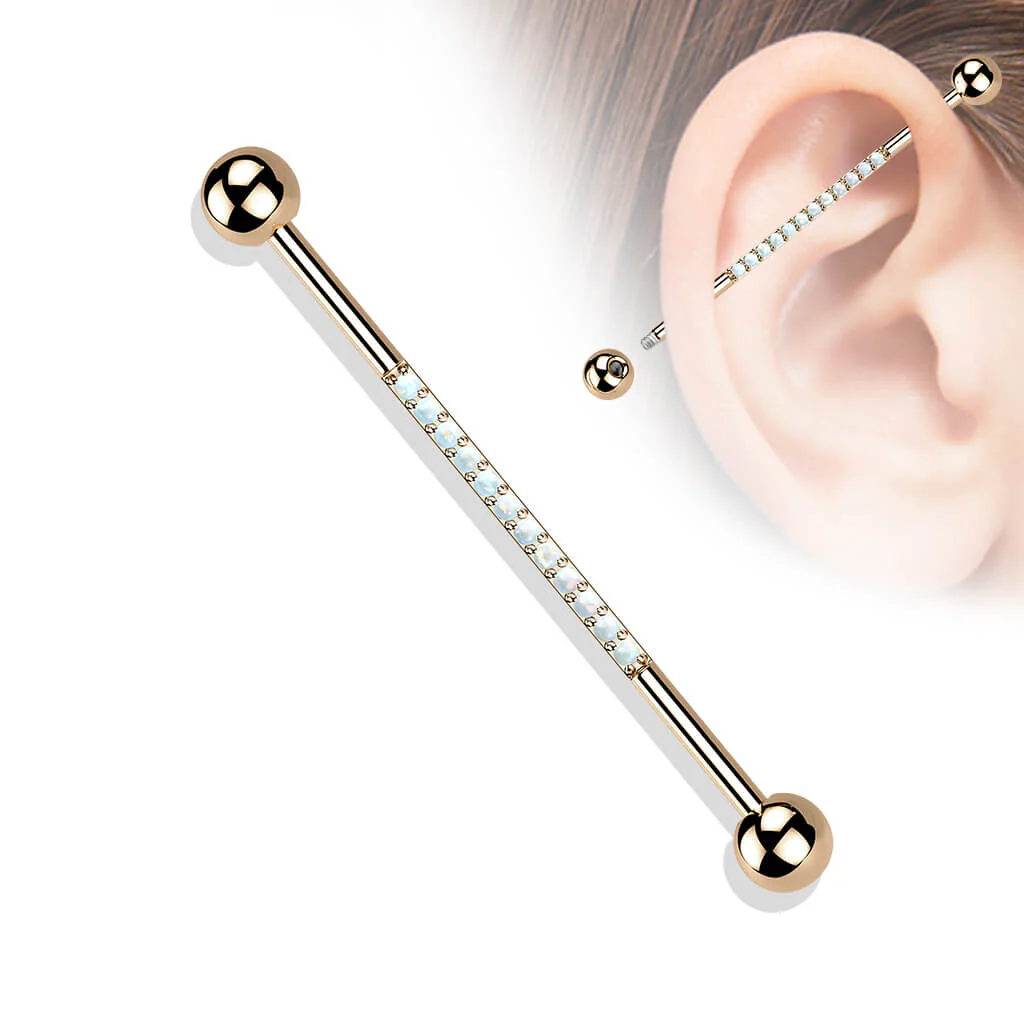 Tytan sztanga industrial cyrkonia opal - Image 7