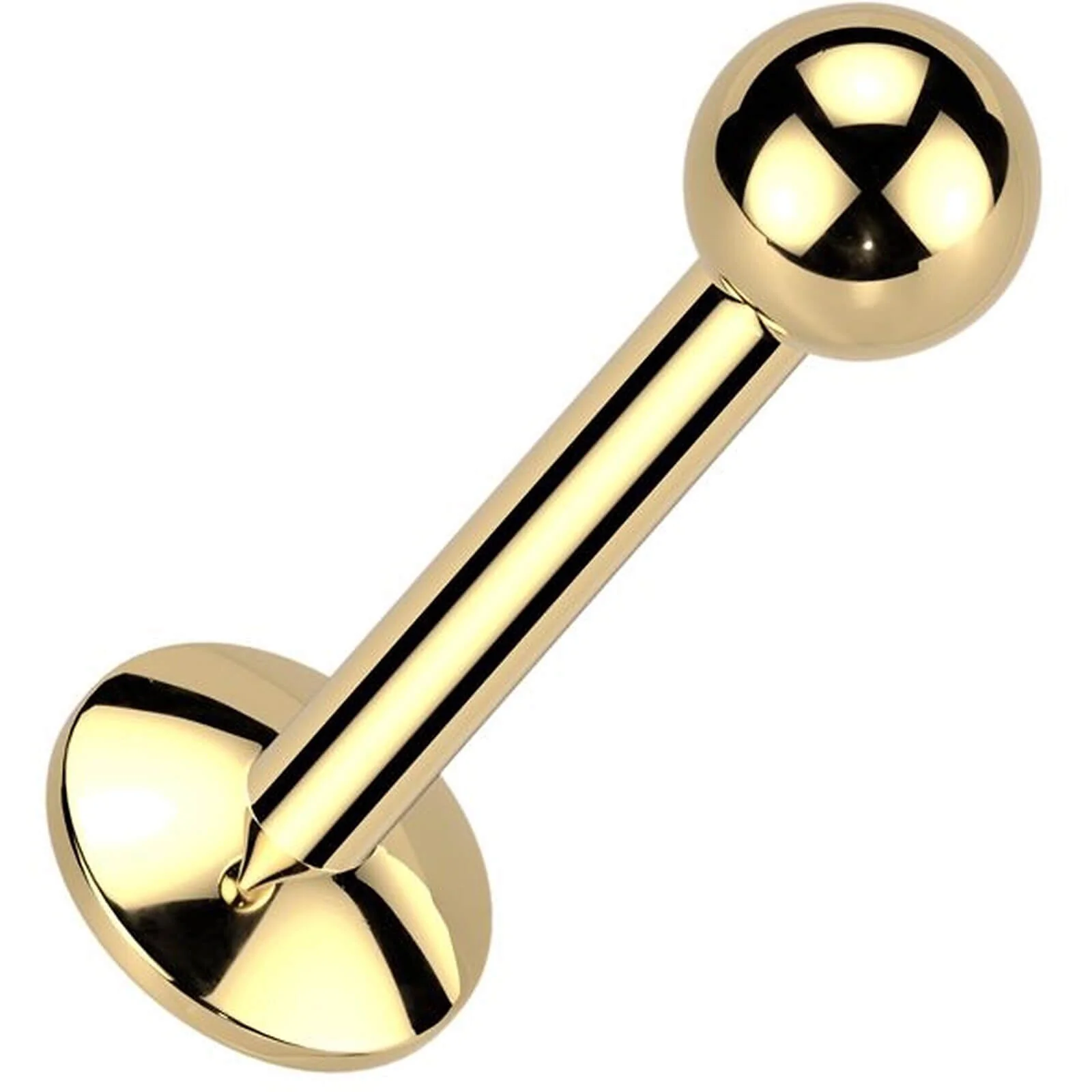 Tytan labret kulka podstawa 4mm gwint wewnętrzny