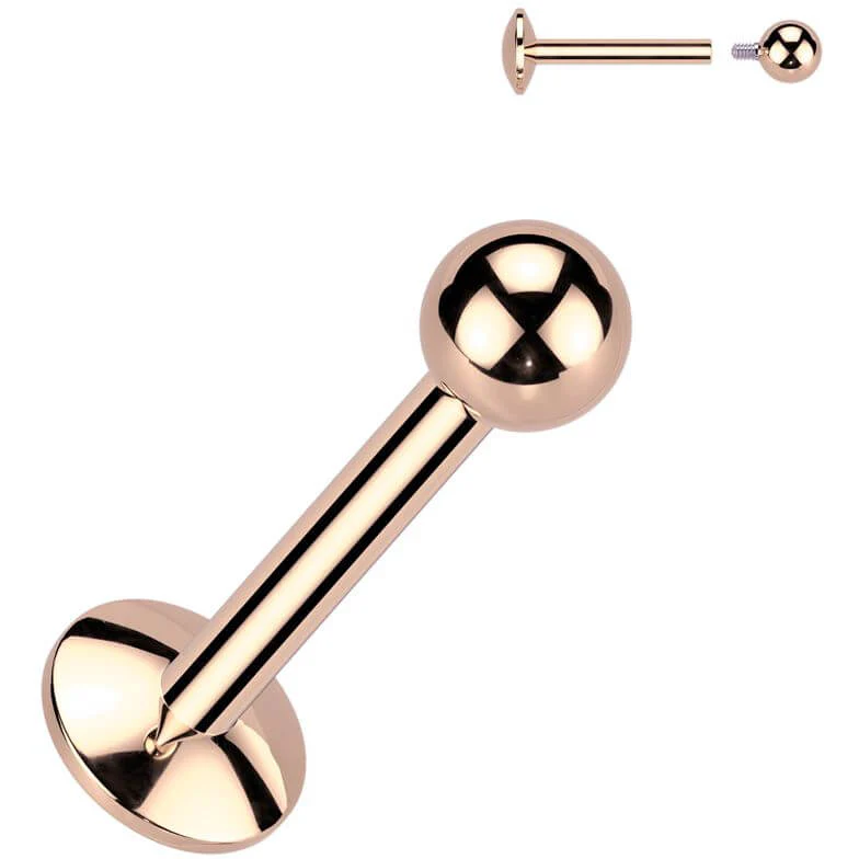 Tytan labret kulka podstawa 4mm gwint wewnętrzny - Image 4