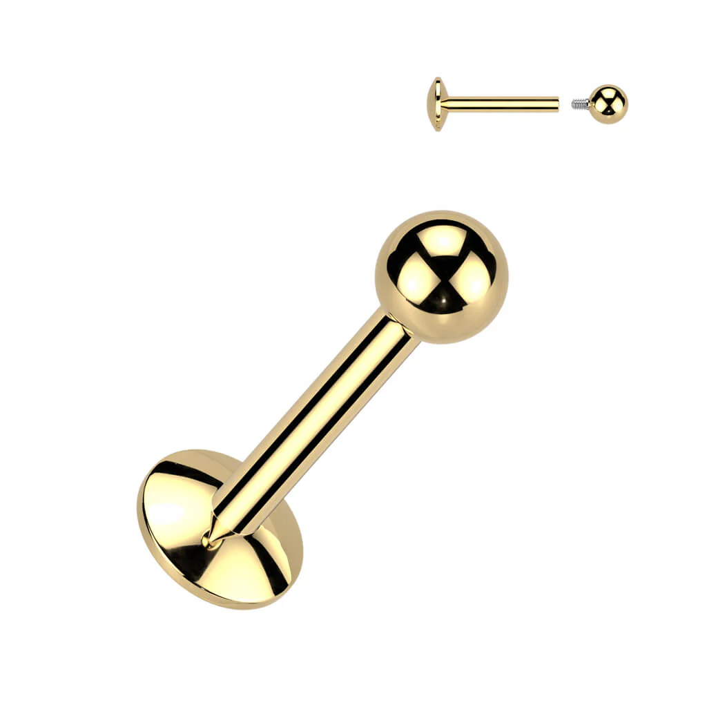 Tytan labret kulka podstawa 4mm gwint wewnętrzny - Image 6
