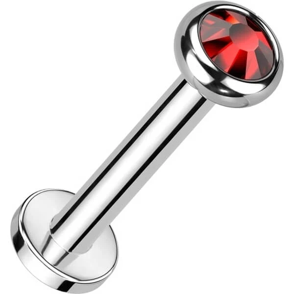 Tytan labret cyrkonia opal gwint wewnętrzny - Image 12