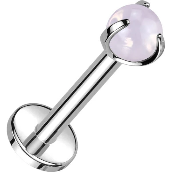 Tytan labret kamień półszlachetny gwint wewnętrzny - Image 7