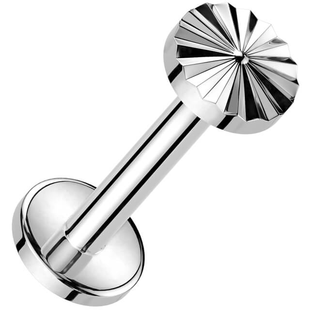 Tytan labret kółko szlif diamentowy gwint wewnętrzny - Image 3