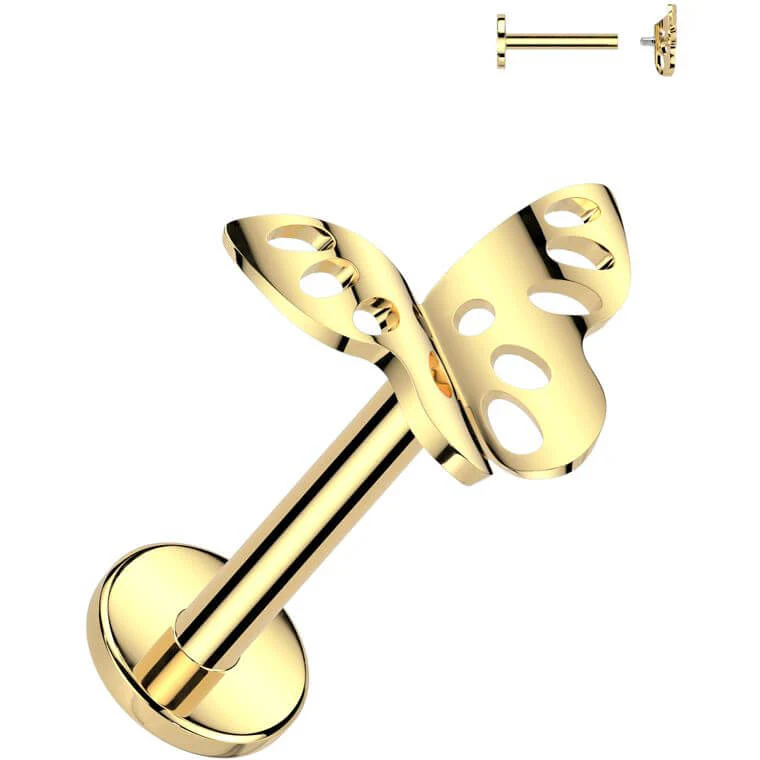 Tytan labret motylek gwint wewnętrzny - Image 3